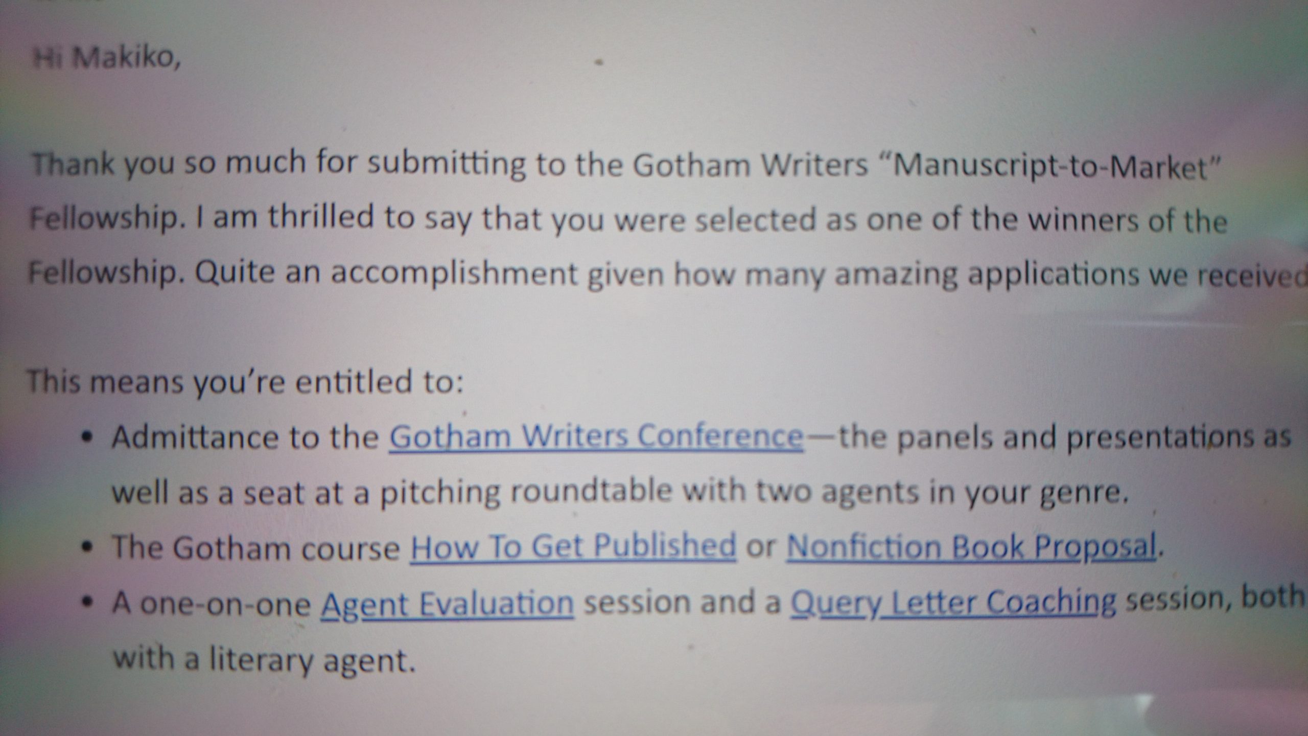 洒脱日記185：物書きとしての前進。