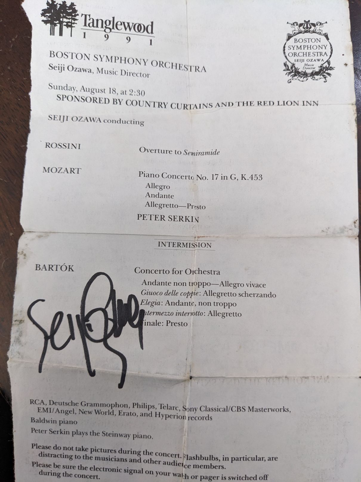 美笑日記2.13：音楽のバトンリレー（小澤征爾さんを偲んで）