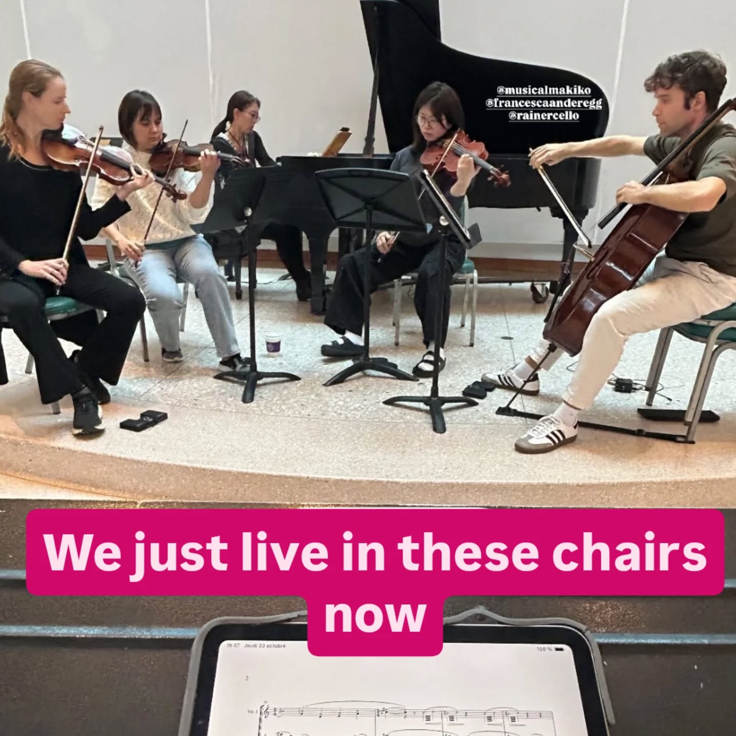 美声日記10.29:　真剣共演